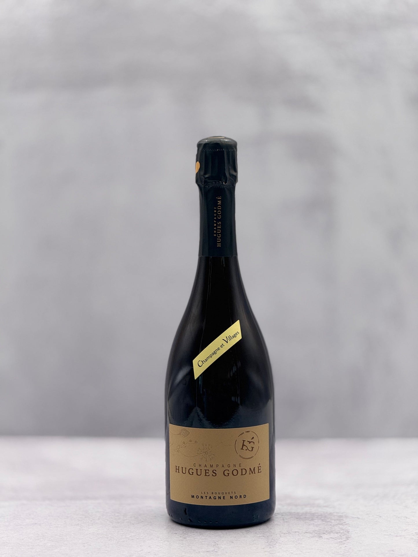 NV Hugues Godmé, Champagne Grand Cru Les Bouquets Montagne Nord