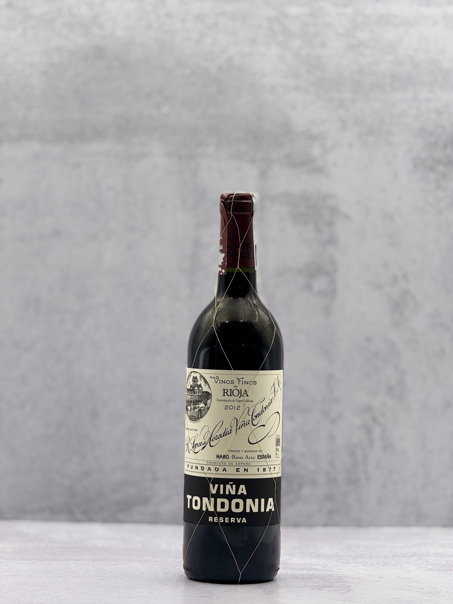2012 Lopez de Heredia , Viña Tondonia Reserva Rioja