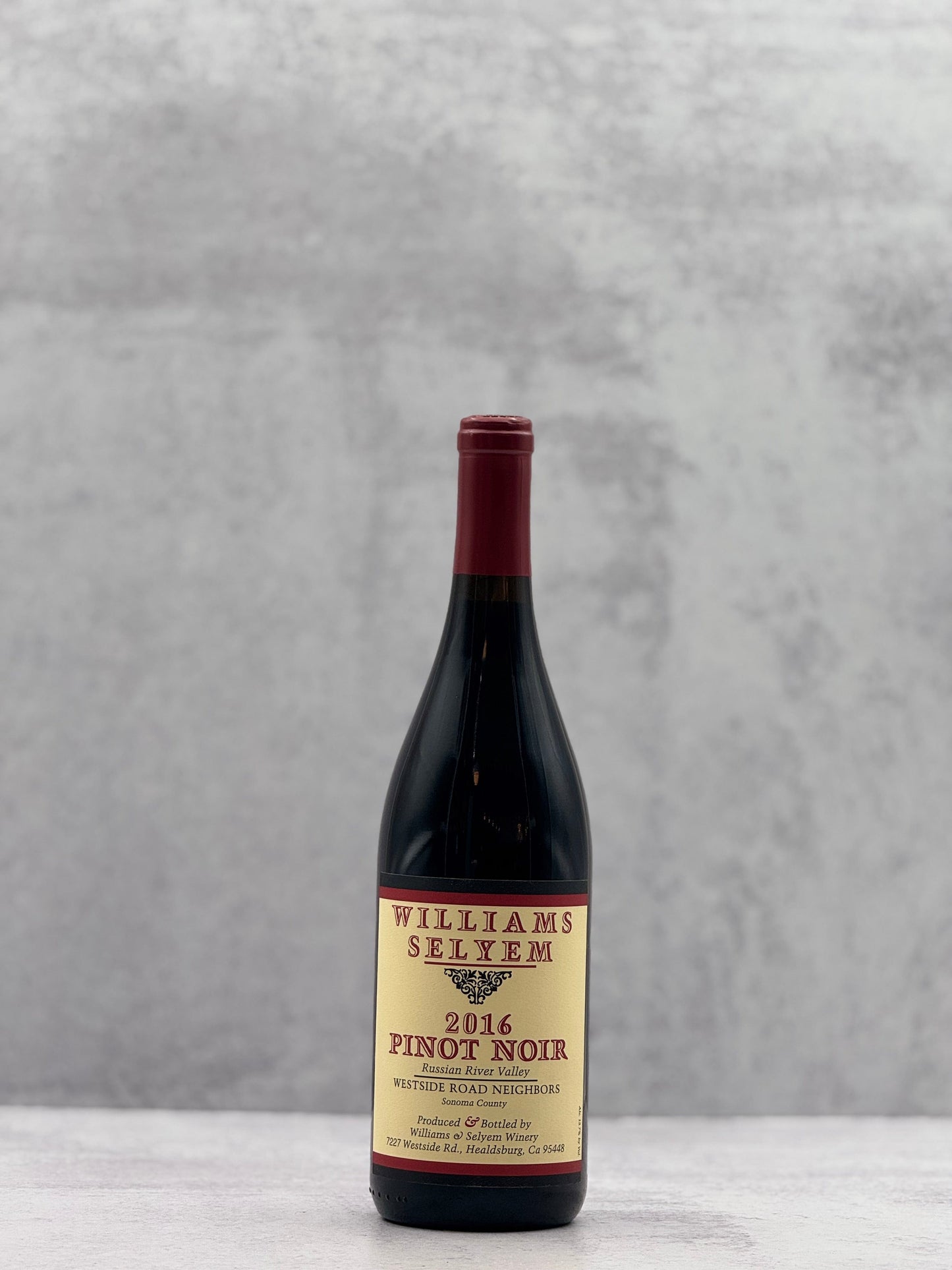 2016 Williams Selyem ‘Westside Road Neighbors’ Pinot Noir