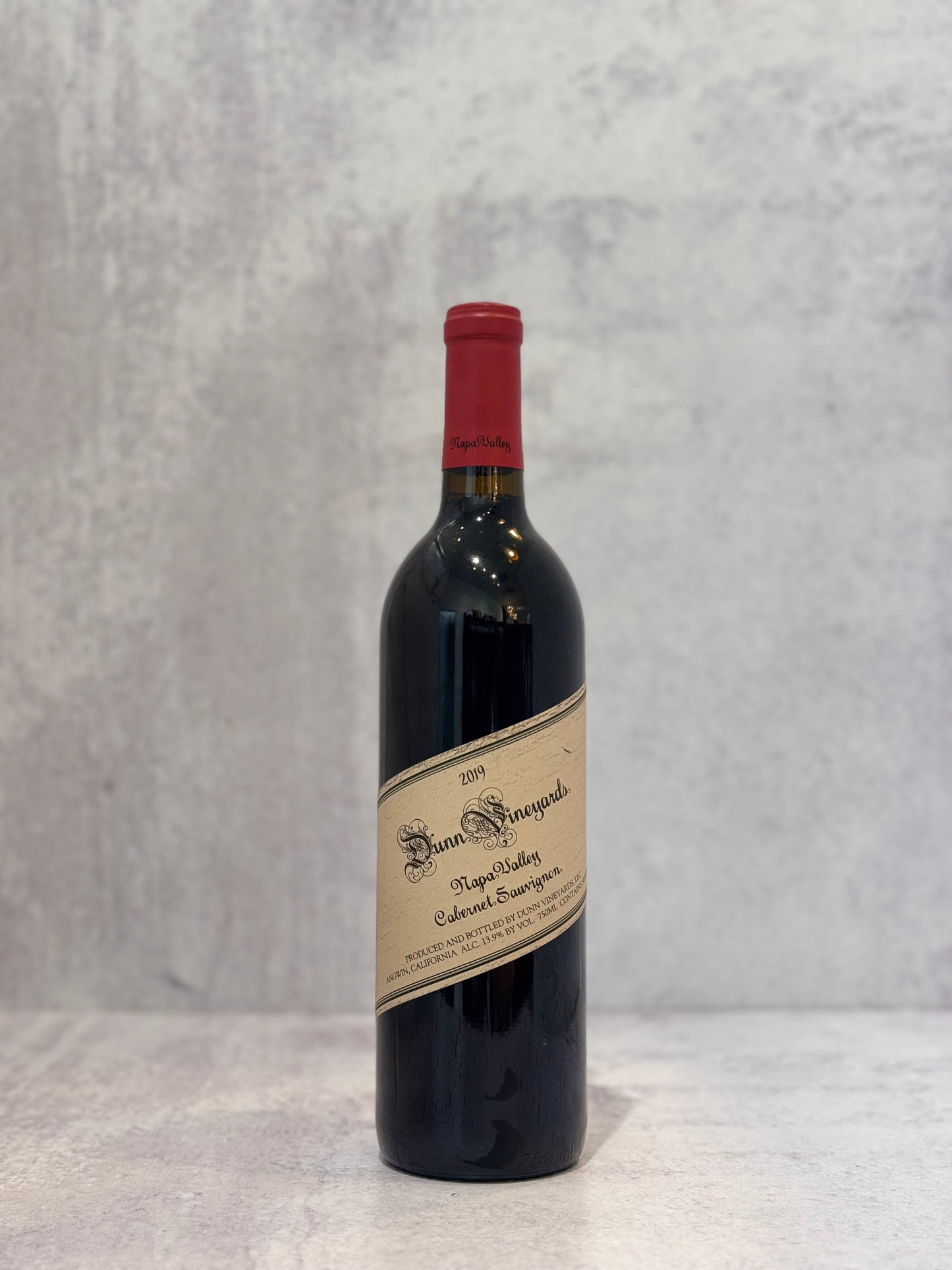 2019 Dunn Vineyards Napa Valley Cabernet Sauvignon