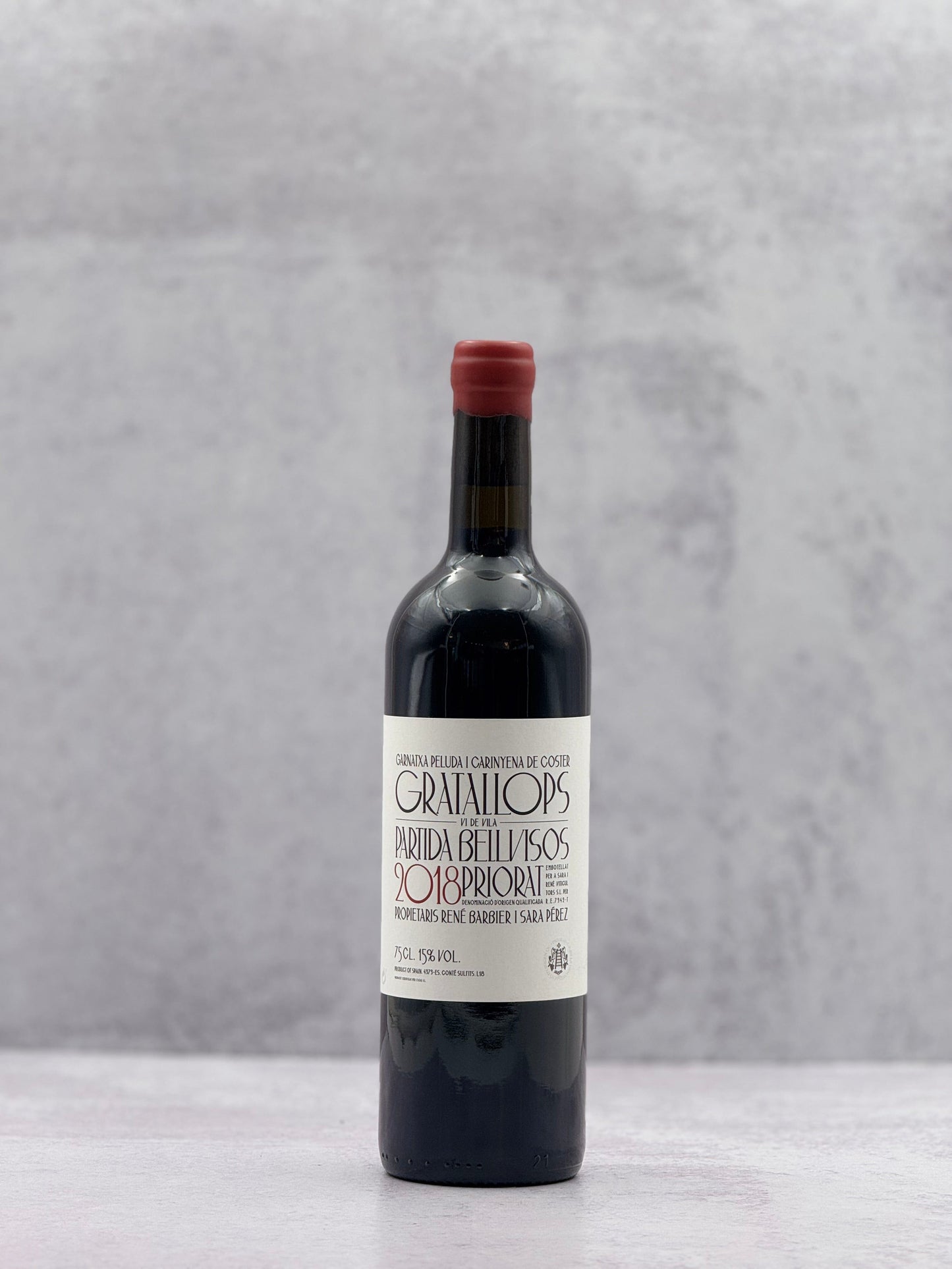 2018 Sara & Rene Viticultors, Priorat ‘Gratallops Partida Bellvisos’