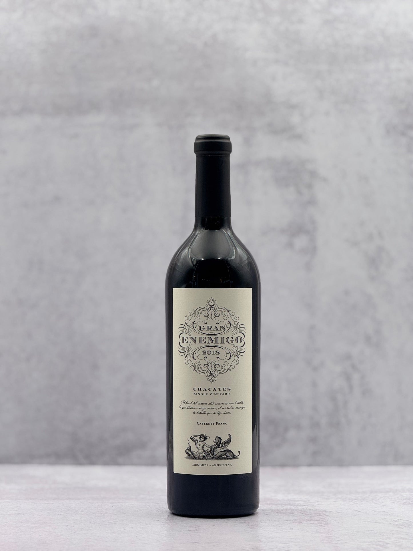2018 El Enemigo, ‘Gran Enemigo’ Single Vineyard Chacayes