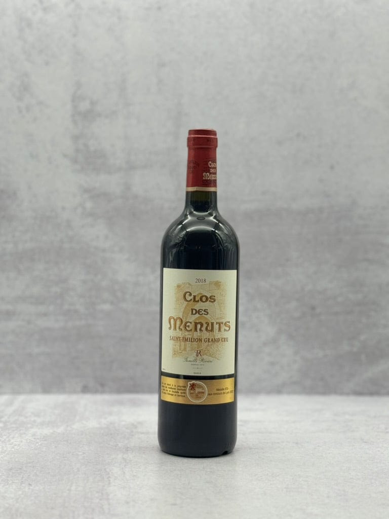 2018 Clos des Menuts, Saint-Émilion