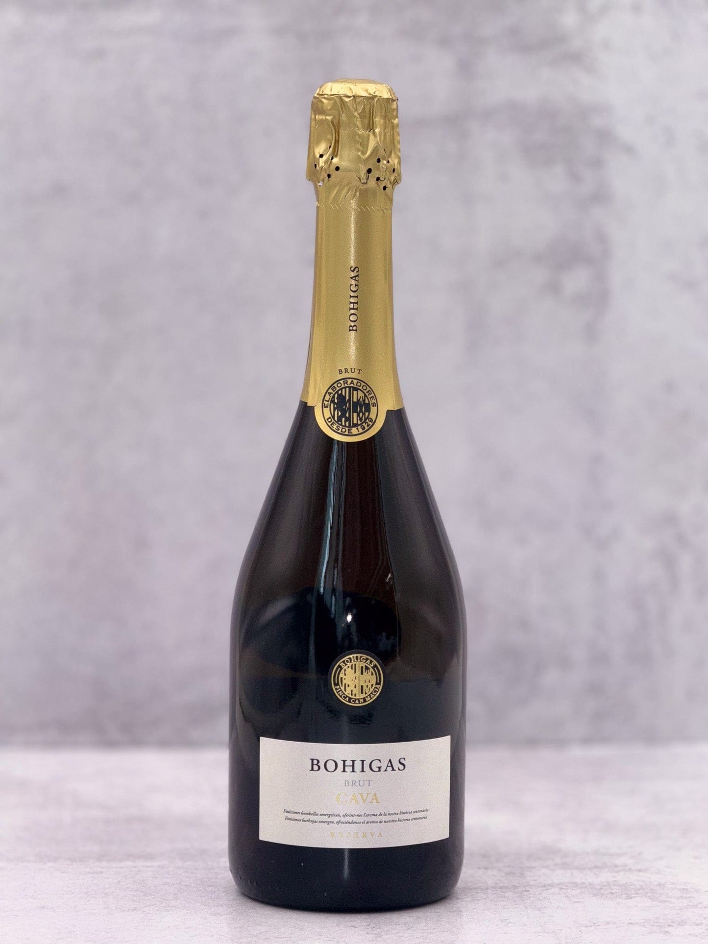 NV Bohigas, Cava Brut Reserva