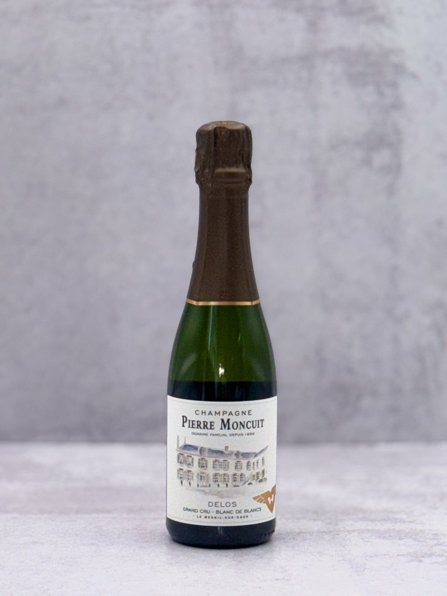 NV Pierre Moncuit, Champagne Delos Grand Cru, Brut Blanc de Blancs (375ml)
