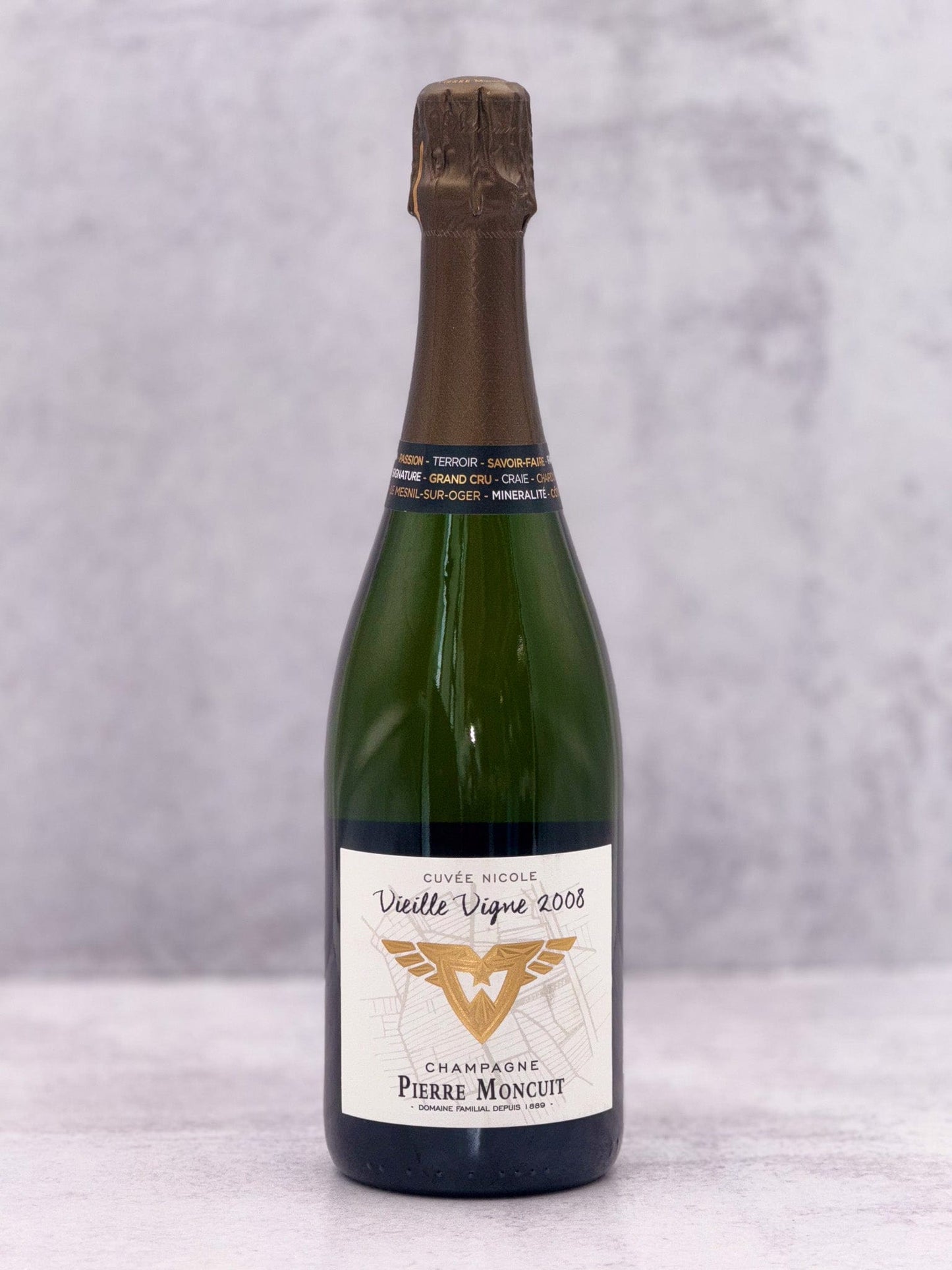 2008 Pierre Moncuit, Cuvée Nicole VV Blanc de Blancs 'Les Chétillons' Extra Brut, Grand Cru