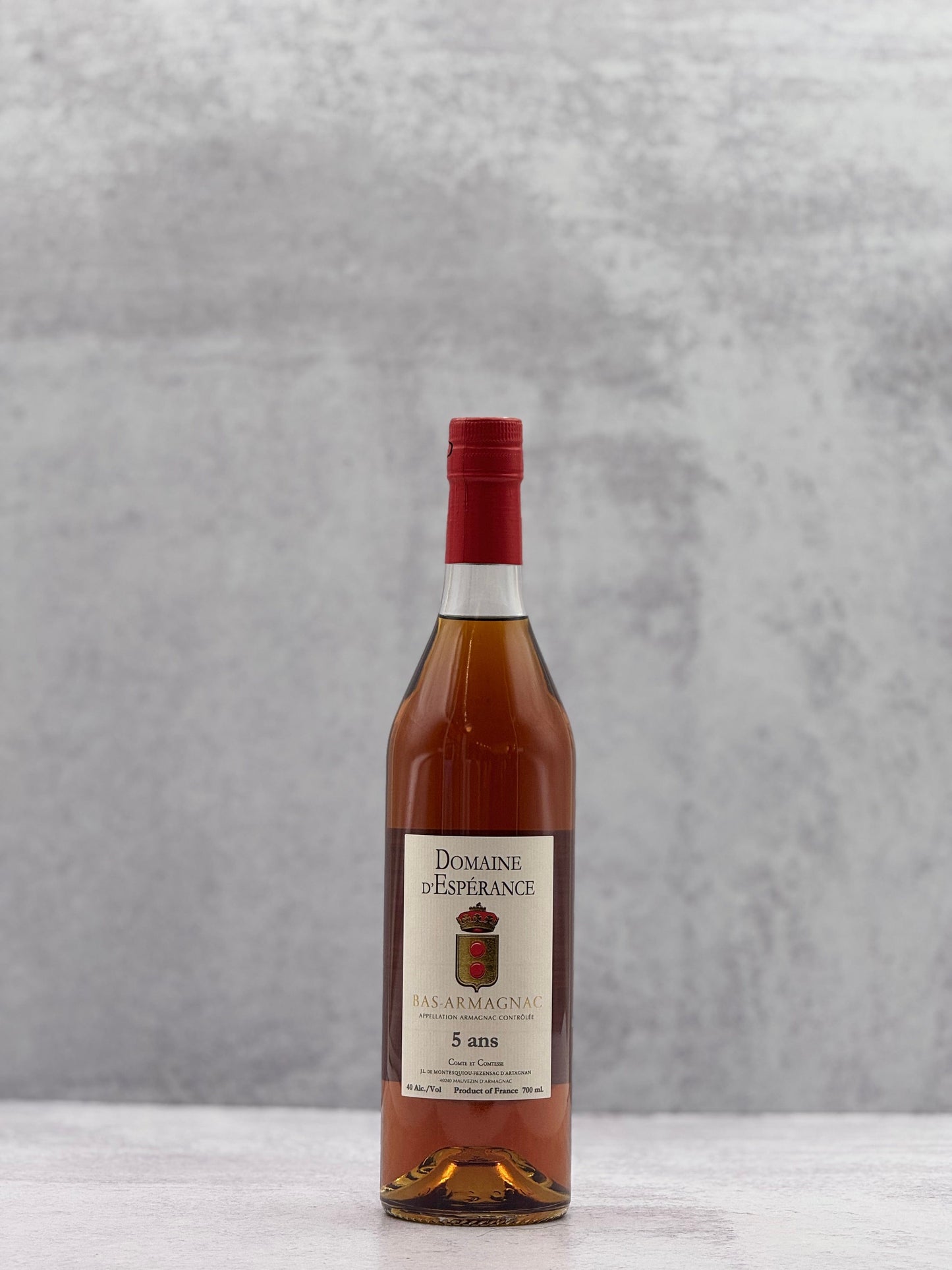 Domaine d'Esperance, 5yr Bas-Armagnac