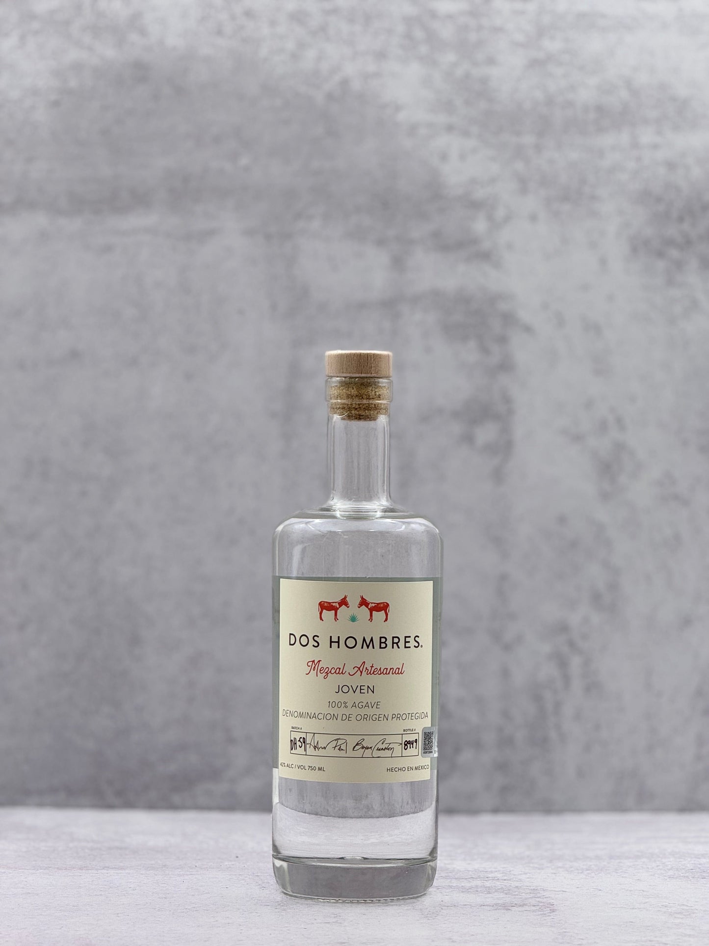 Dos Hombres, Espadin Joven Mezcal Artesanal