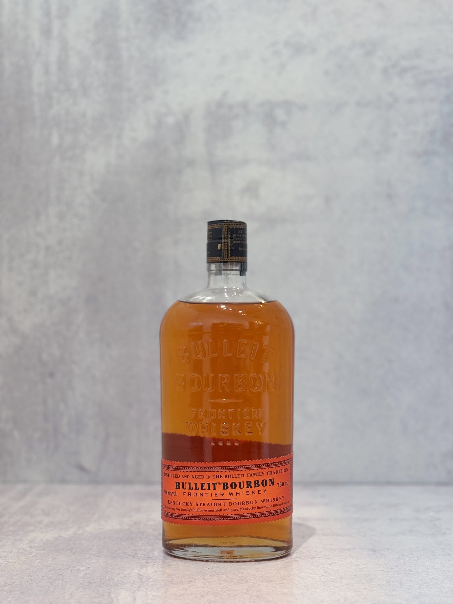 Bulleit Straight Bourbon Frontier Whiskey 6 Yr