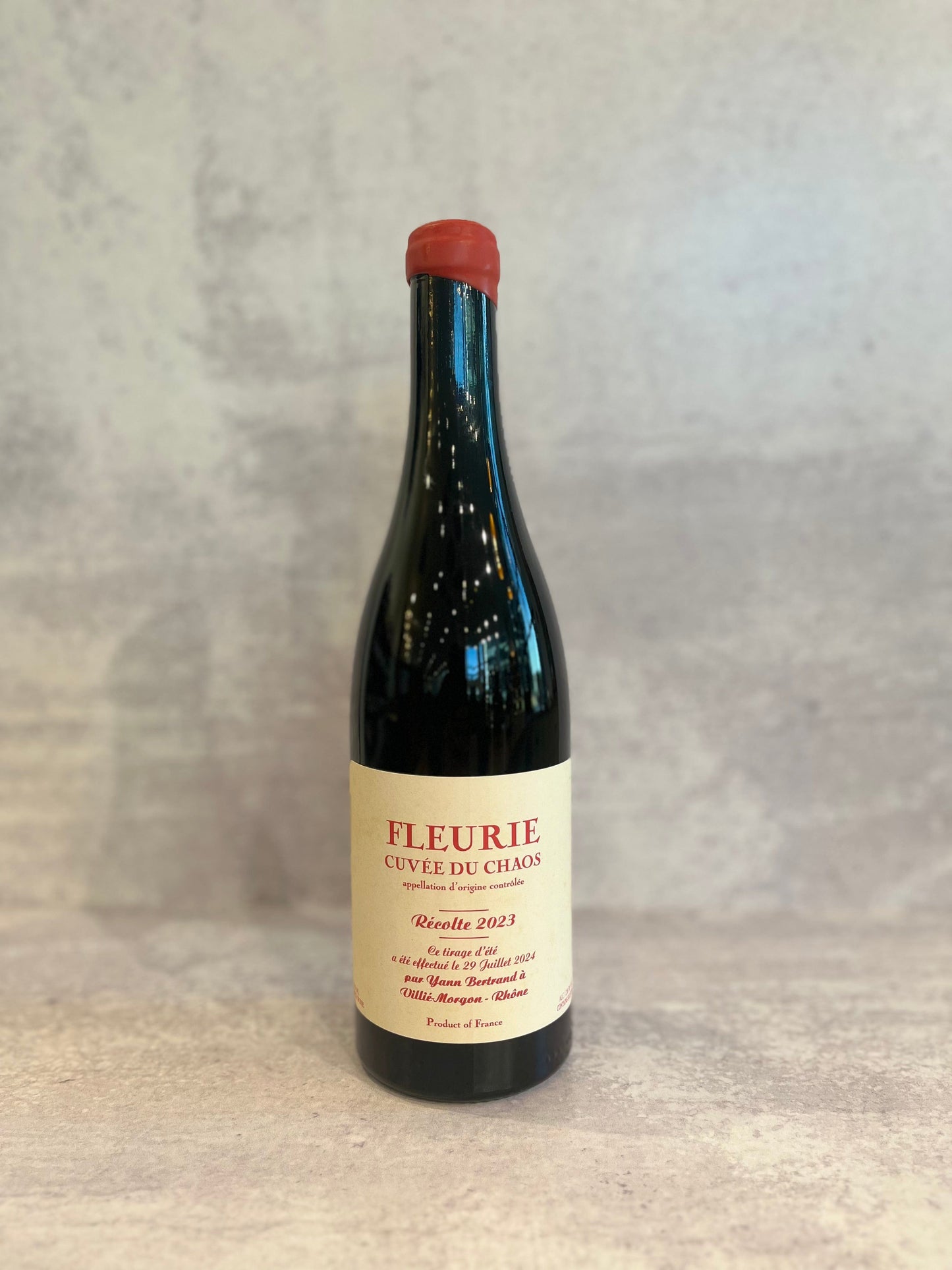 2023 Yann Bertrand Fleurie 'Cuvée du Chaos' Beaujolais