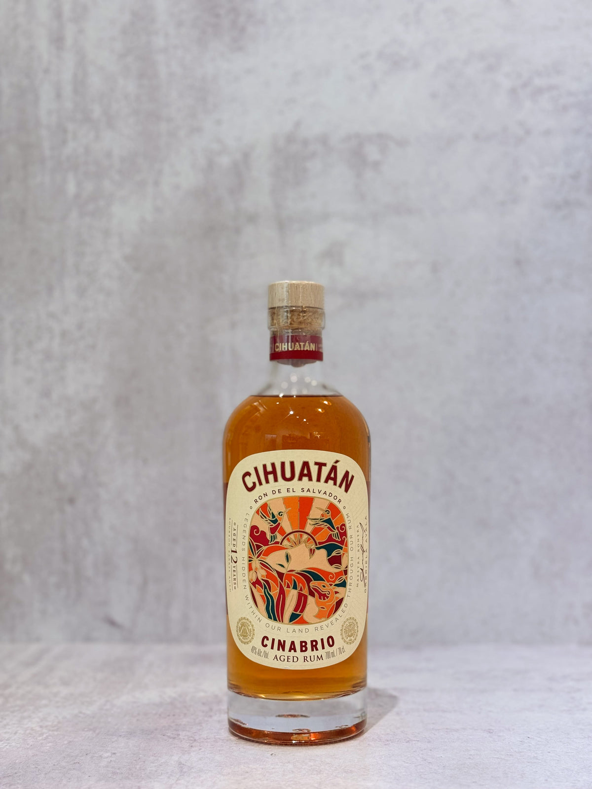 Cihuatán Distillery 'Cinabrio' 12 Year Rum