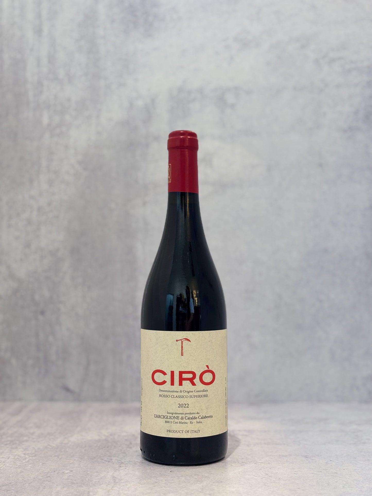 2022 Cataldo Calabretta, Ciro Rosso Classico Superiore