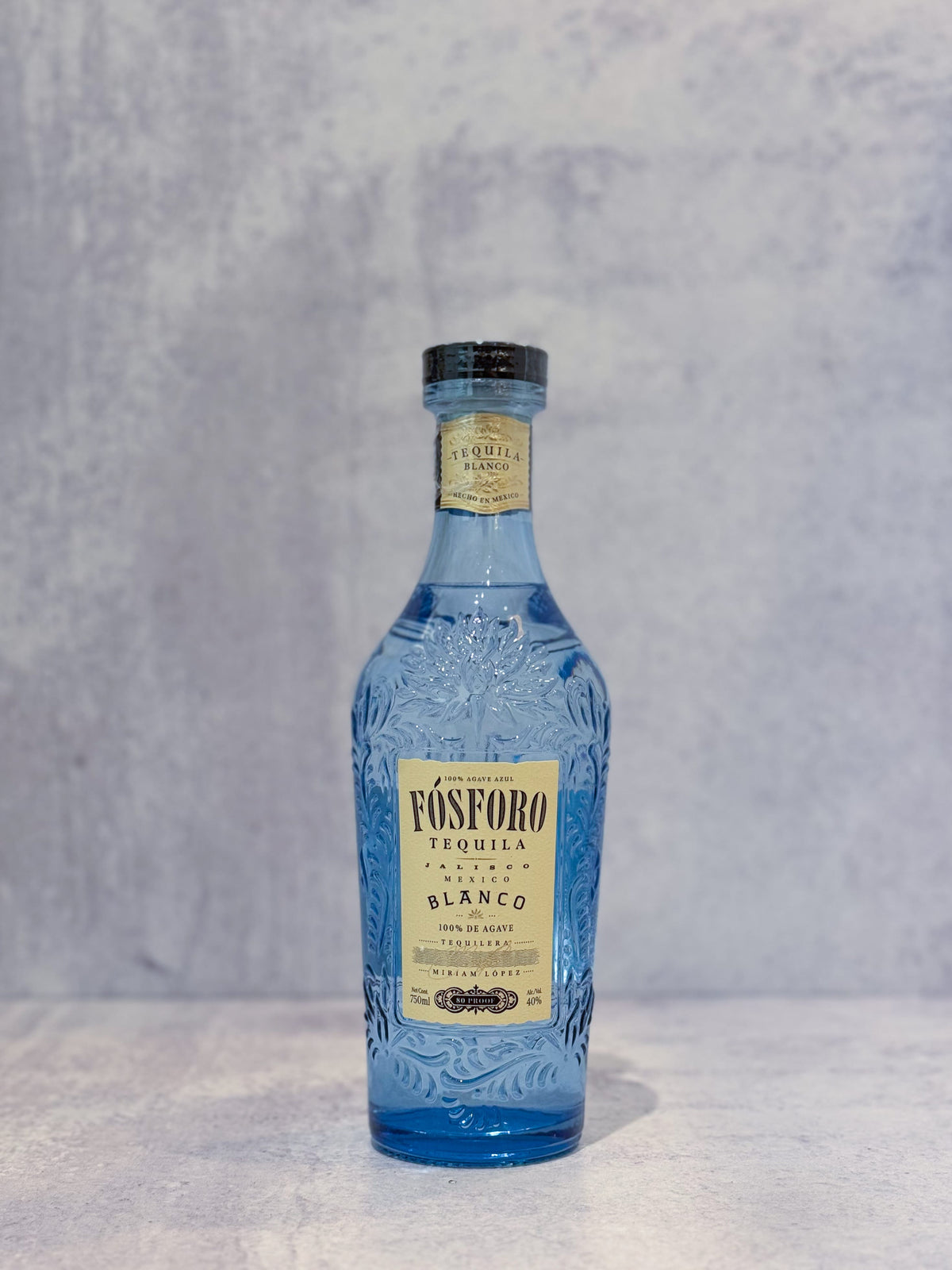 Fósforo Blanco Tequila 100% de Agave