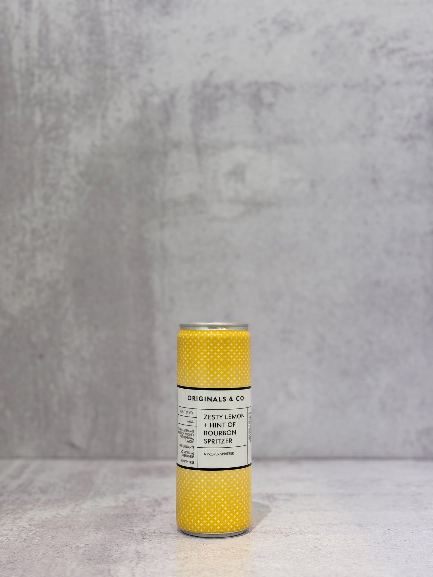 Originals & Co, Zesty Lemon + Bourbon (355ml)