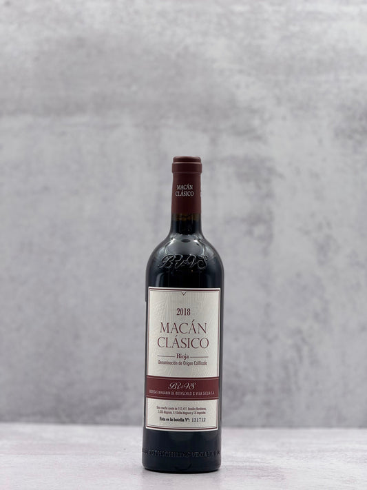 2018 Vega Sicilia Macán, Rioja Classico