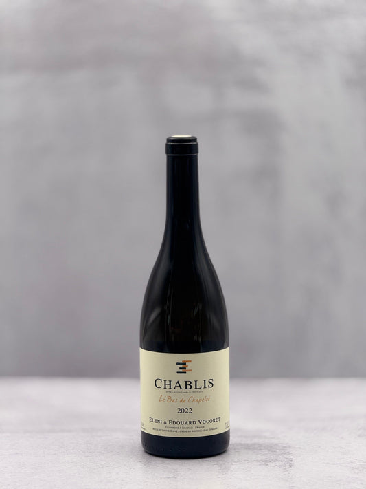 2022 Domaine Eleni & Edouard Vocoret, Chablis 'Bas de Chapelot'