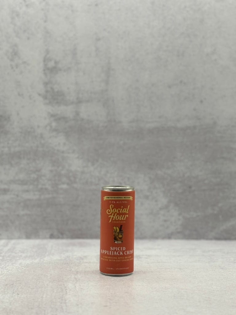 Social Hour Cocktails, Spiced Applejack Crisp [250ml]