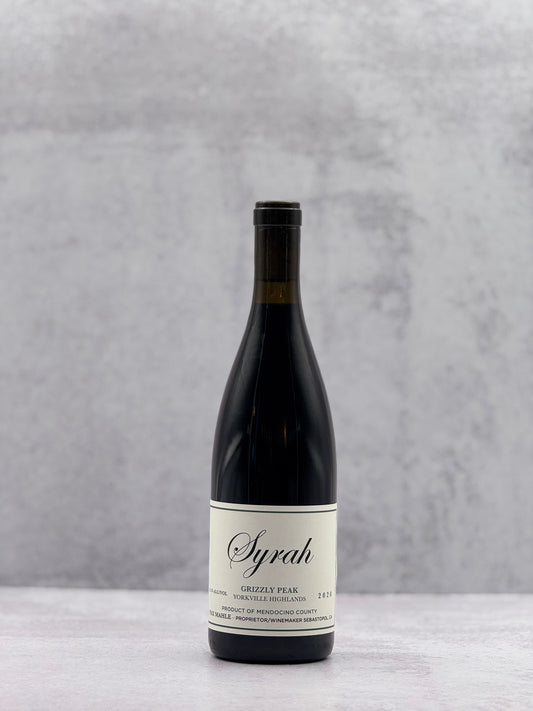 2020 Pax, Syrah ‘Grizzly Peak Vyd’