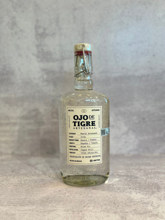 Ojo De Tigre Artesanal Mezcal Joven