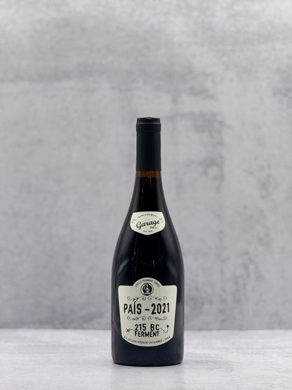 2021 Garage Wine Co, 215a BC Ferment, Pais