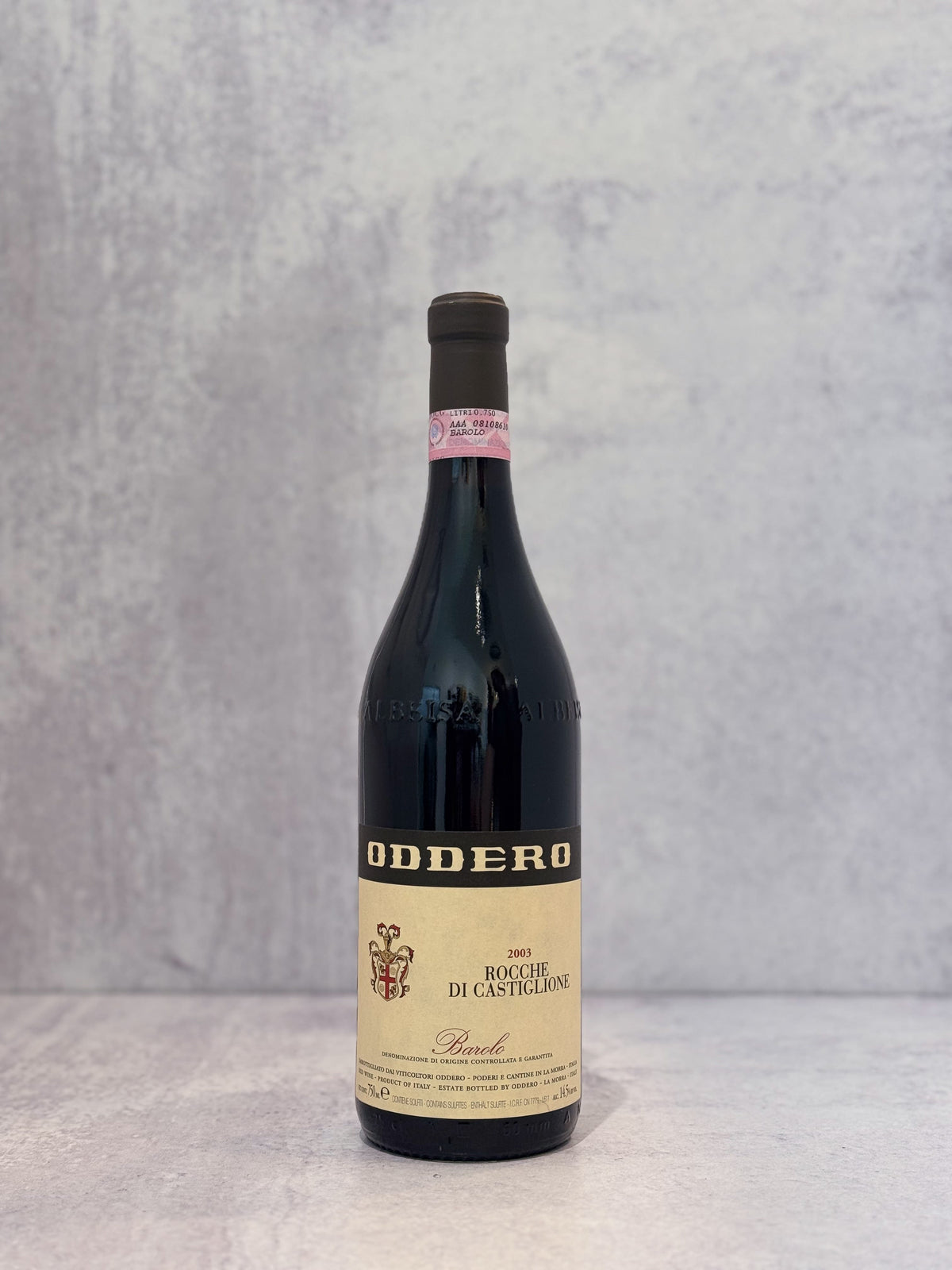 2003 Oddero, Barolo ‘Rocche di Castiglione’