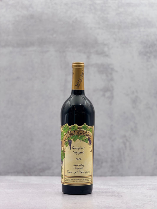 2022 Nickel & Nickel, Cabernet Sauvignon ‘Quicksilver Vineyard’