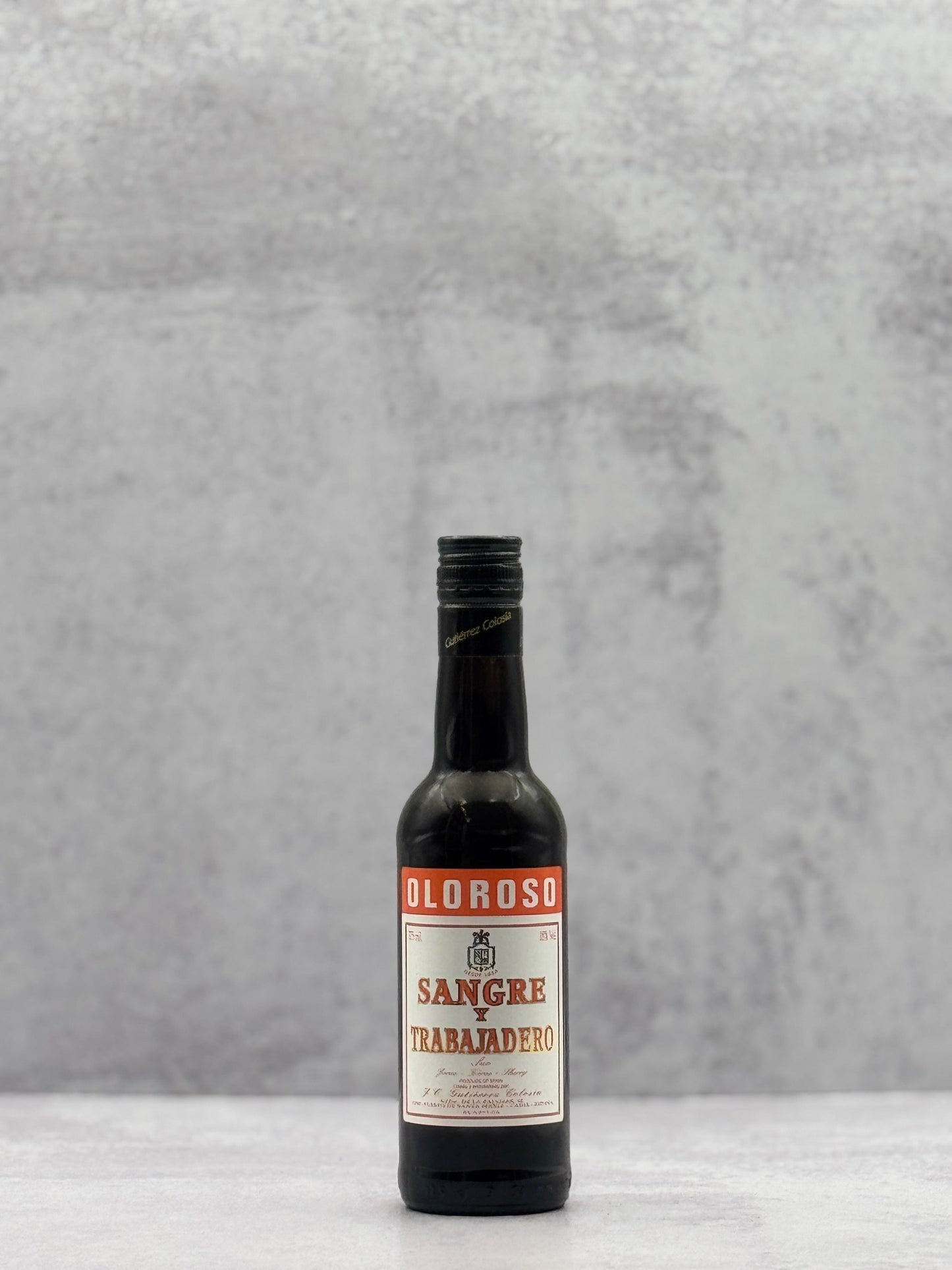 Bodegas Gutierrez Colosia, Jerez-Xeres-Sherry Sangre y Trabajadero Oloroso [375ml]