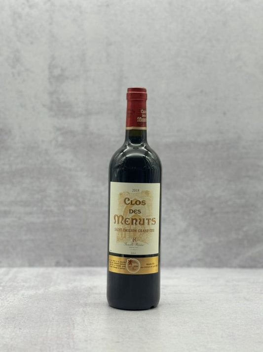 2018 Clos des Menuts, Saint-Émilion