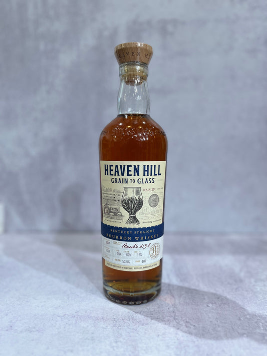Heaven Hill Distilleries, Grain To Glass Kentucky Straight Bourbon Whiskey 123.2 Proof (750ml)