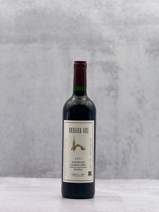 2021 Weingut Ignaz Niedrist, Suditroler Lagrien Gries Riserva