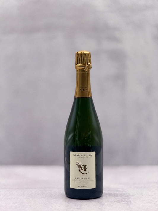 NV Champagne Mea, Champagne Extra Brut 1er Cru 'L'Assemblage'
