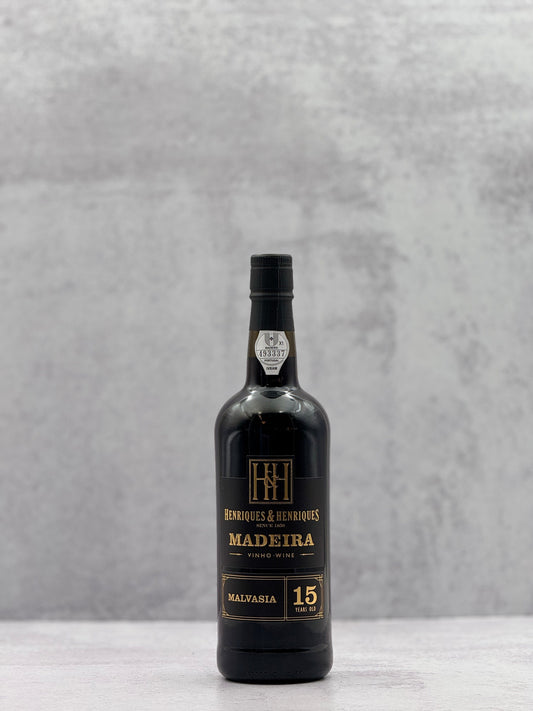 NV Henriques and Henriques, 15 Years Old Malvasia Madeira