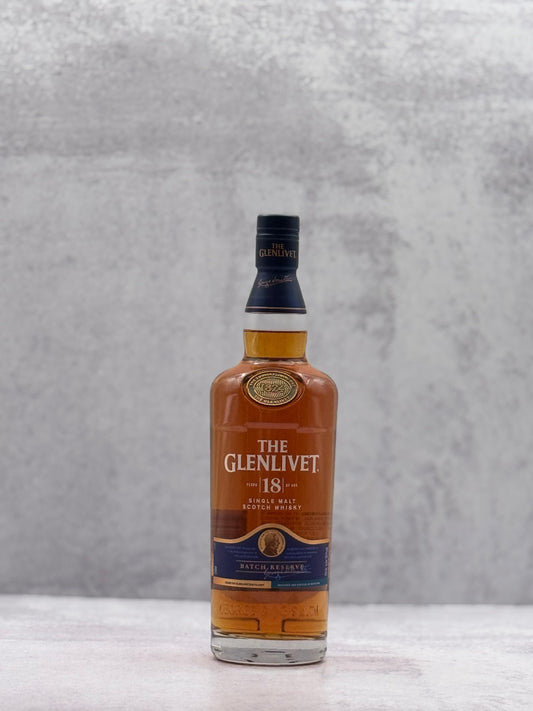 The Glenlivet, 18 Year Old Batch Reserve Single Malt Scotch Whisky 80 Proof