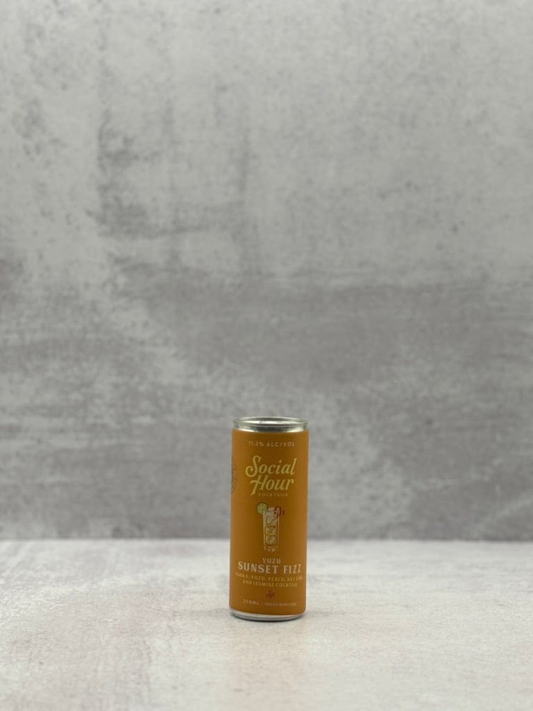 Social Hour Cocktails, Yuzu Sunset Fizz [250ml]