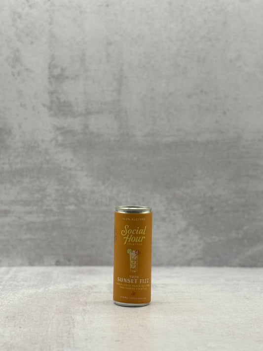 Social Hour Cocktails, Yuzu Sunset Fizz [250ml]