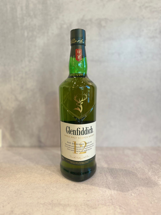 Glenfiddich, 12 Year Old Single Malt Scotch Whisky (1L)