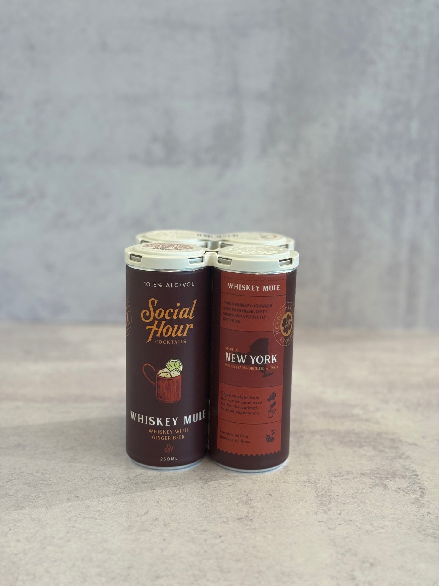 Social Hour Cocktails, Whiskey Mule [250ml]