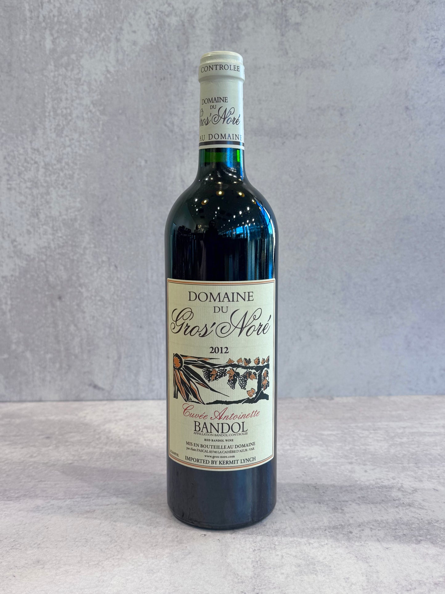 2012 Domaine du Gros'Noré, Bandol 'Antoinette'