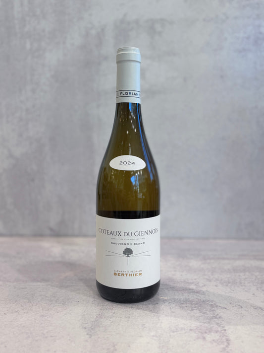2024 Clement et Florian Berthier, Sauvignon Blanc, Coteaux du Giennois Blanc