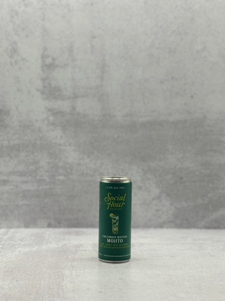 Social Hour Cocktails, Cucumber Matcha Mojito [250ml]