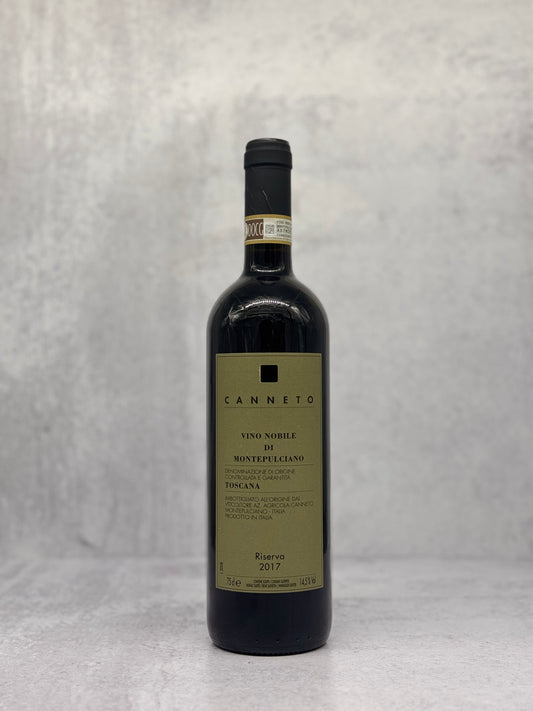 2017 Canneto Vino Nobile di Montepulciano Riserva