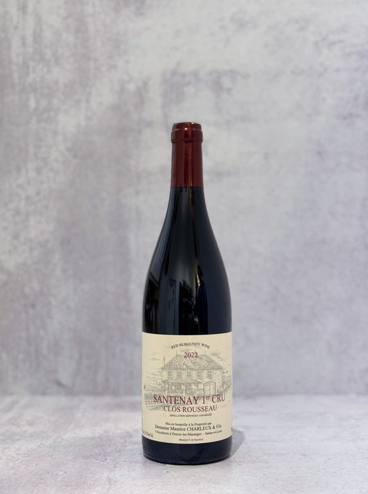 2022 Domaine Maurice Charleux & Fils Santenay 1er Cru Rouge 'Clos Rousseau'