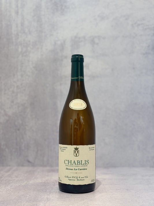 2023 Gilbert Picq & ses Fils, Chablis Dessus la Carriere