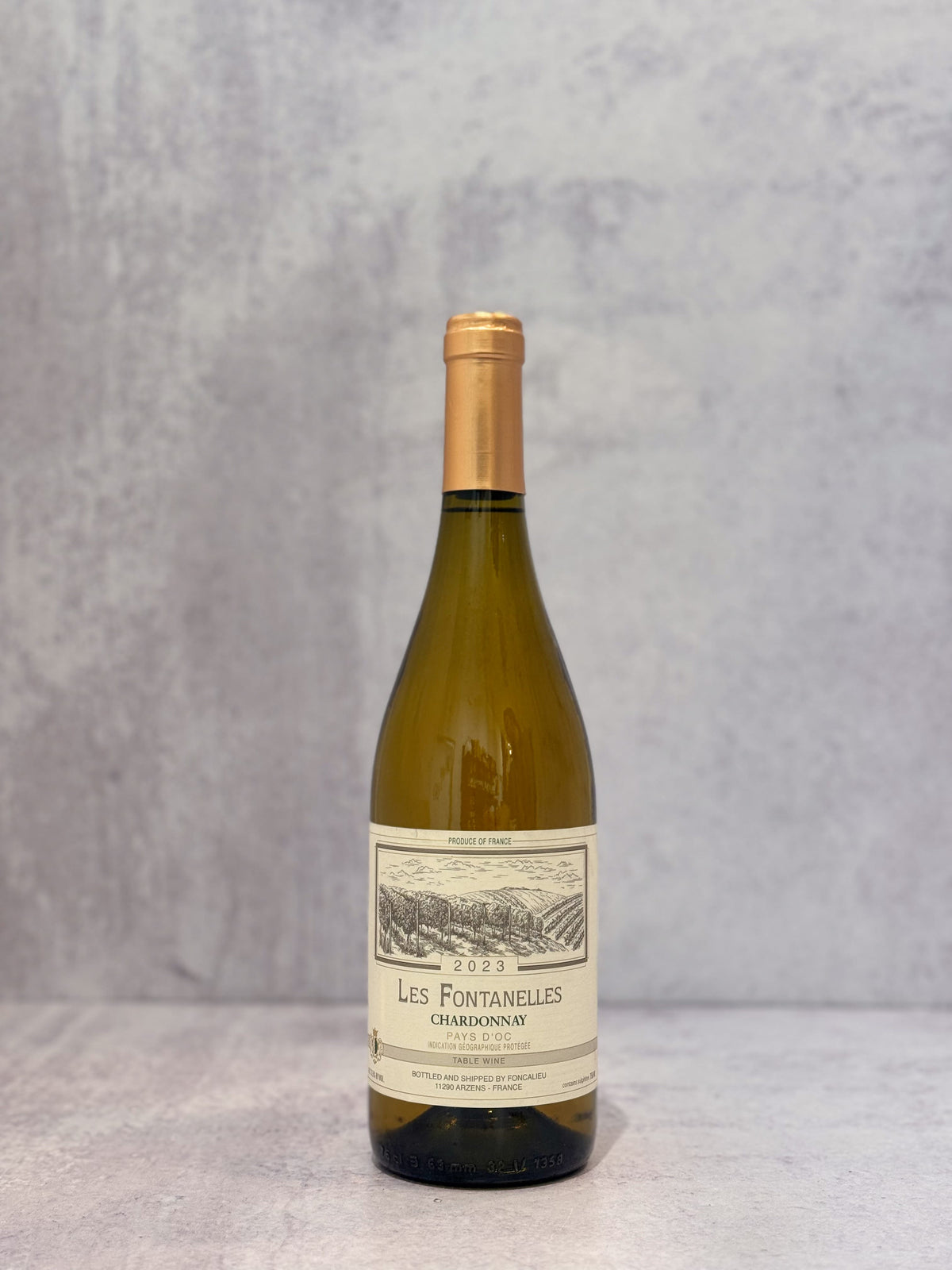 2023 Les Fontanelles Chardonnay, Pays D'Oc