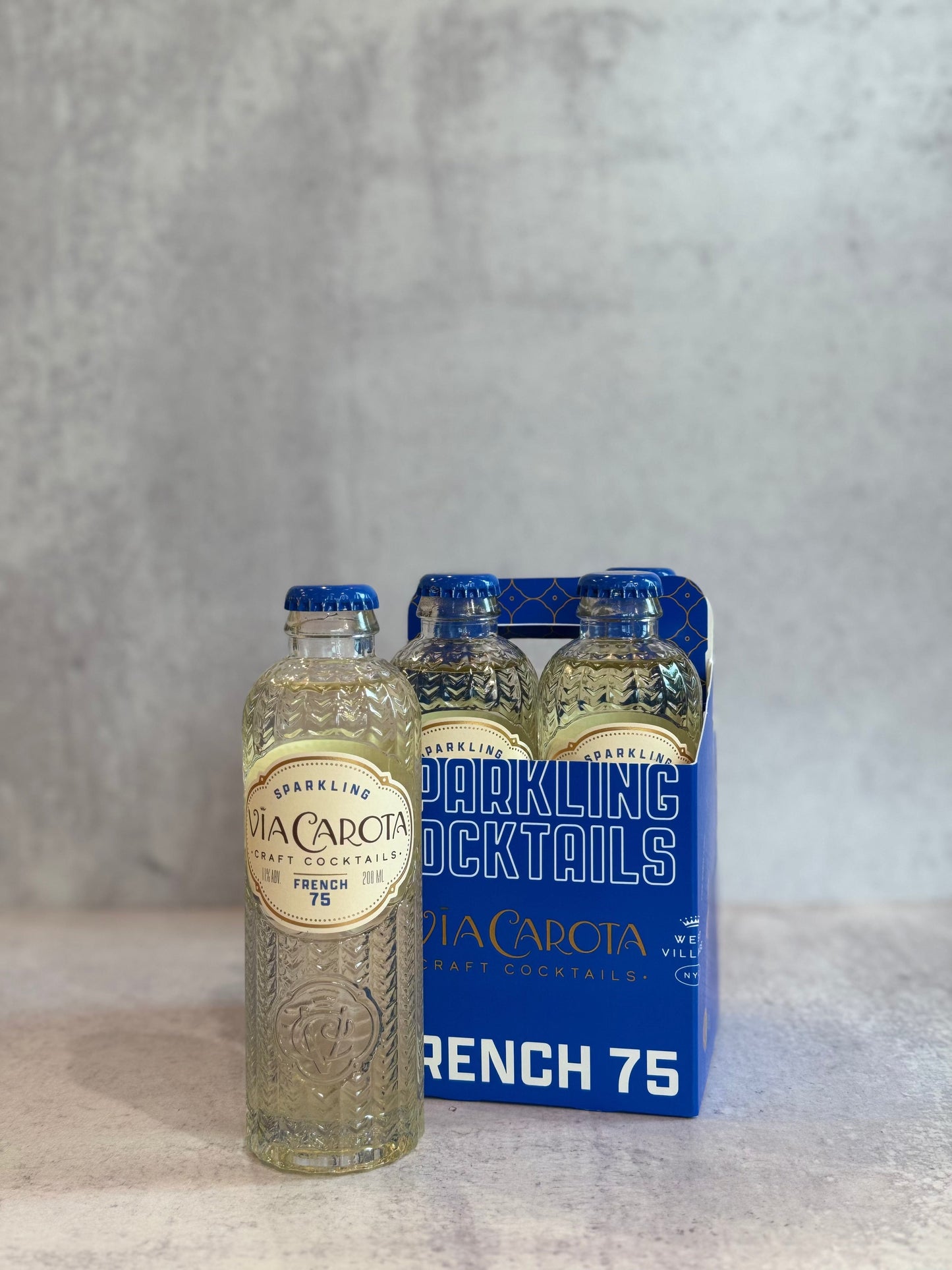 Via Carota, French 75 Cocktail [200ml]