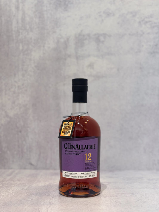 The GlenAllachie 12 Year Old Speyside Single Malt Scotch Whisky