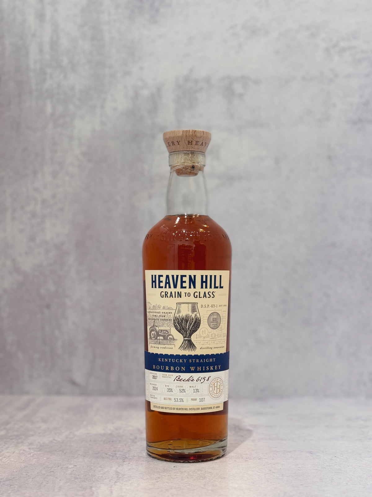 Heaven Hill Distilleries, Grain To Glass Kentucky Straight Bourbon Whiskey