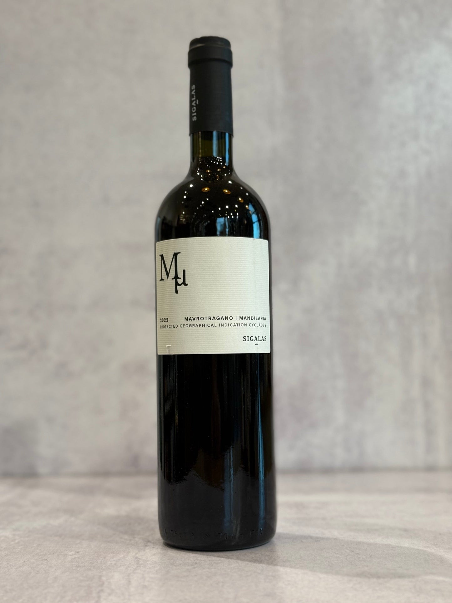 2022 Domaine Sigalas, Cyclades Mavrotragano Mandilaria