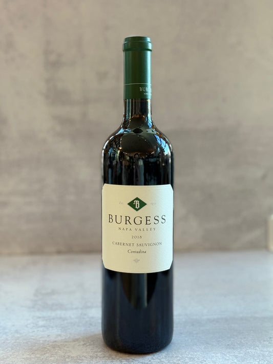 2018 Burgess, Cabernet Sauvignon 'Contadina'
