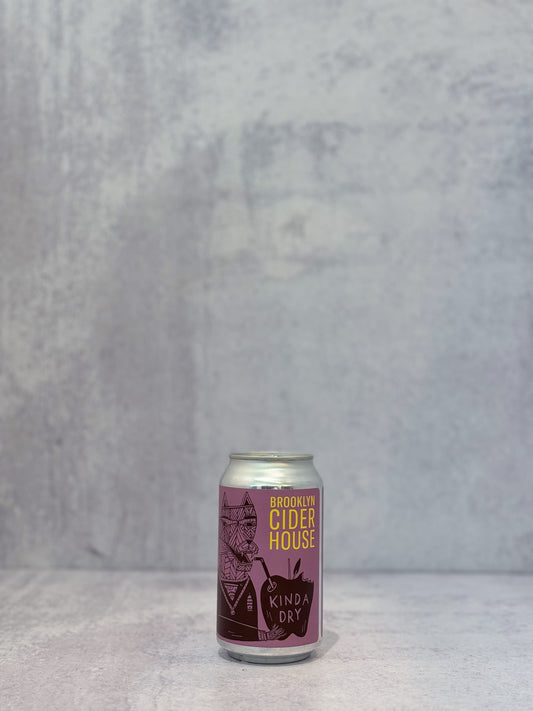 NV Brooklyn Cider House, Kinda Dry Cider [12oz]